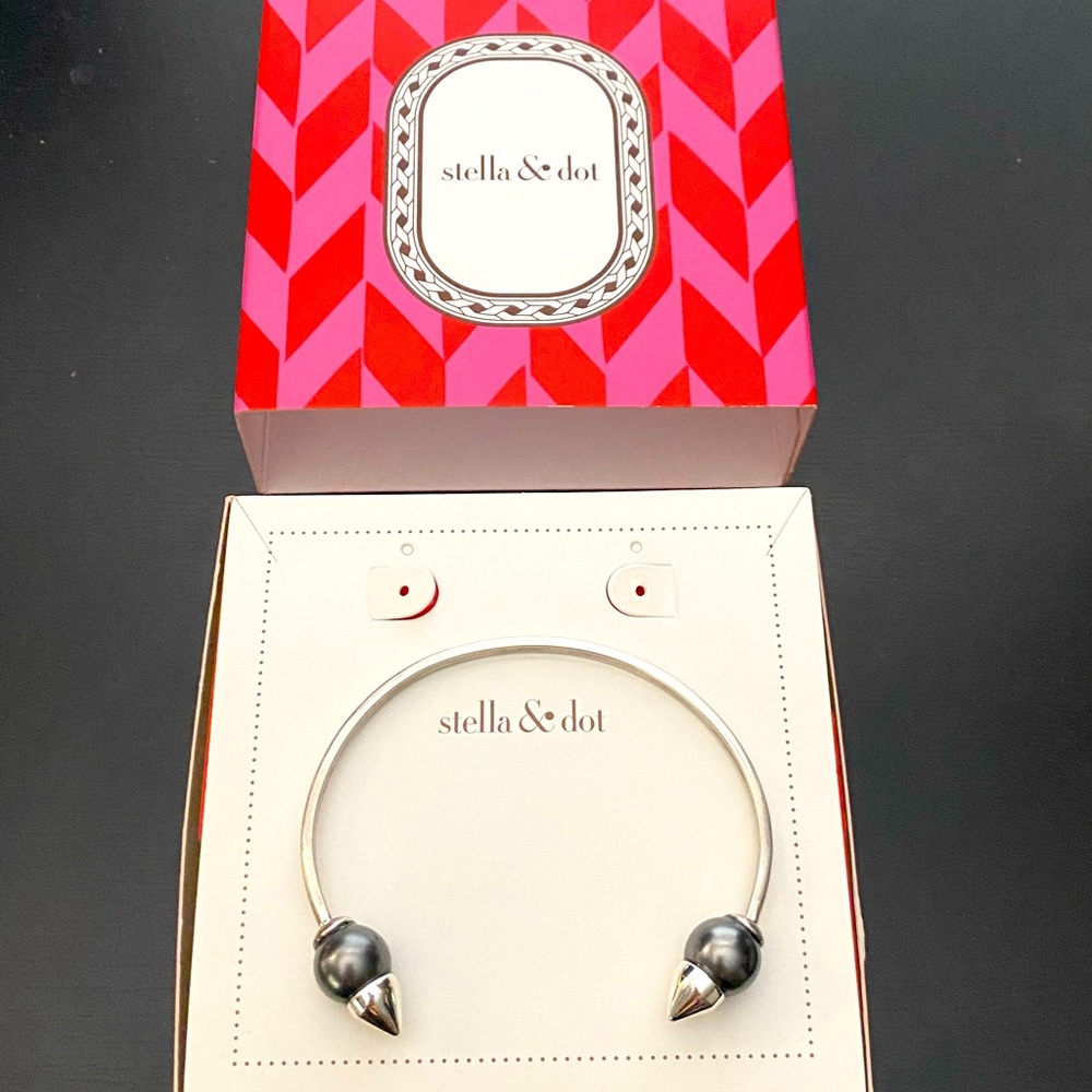 Stella & Dot - Pearl Spike Cuff Bracelet